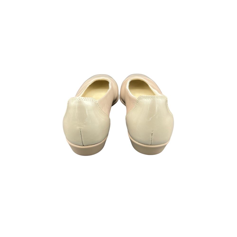 ✨SAS Tripad Flats 8M Ivory Wedding Guest Low Heel Comfort Footbed Made USA Chic - Picture 5 of 11